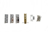 Atlantic Latch Pack [CE] 3" (Latch x1) + 3"x2" (Hinge x3) - Polished Chrome - Each