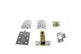 Atlantic Latch Pack [CE] 3" (Latch x1) + 3"x2" (Hinge x3) - Satin Chrome - Each