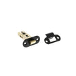 Atlantic Fire-Rated CE Marked Bolt Through Tubular Radius Latch 2.5" - Matt Black - Each