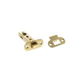 Atlantic Fire-Rated CE Marked Bolt Through Tubular Radius Latch 3" - Satin Brass - Each