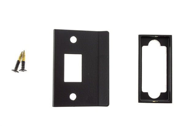 Atlantic Rebate Kit to suit Tubular Latch - Matt Black - Each