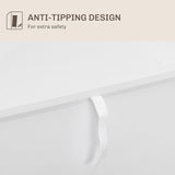 HOMCOM Adjustable Shelf Sideboard - White