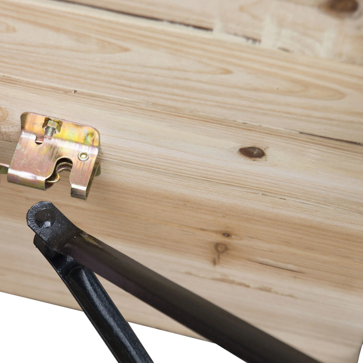 Outsunny Portable Folding Camping Picnic Table and Bench Set Garden BBQ Chairs Stools Trestle Wooden Wood (120cm(L) x 25cm(W) x 46cm(H))