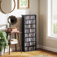 HOMCOM 360 CD Storage Unit - Black