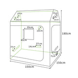Growing Dark Room with Adjustable Straps for Indoor Plant Germination