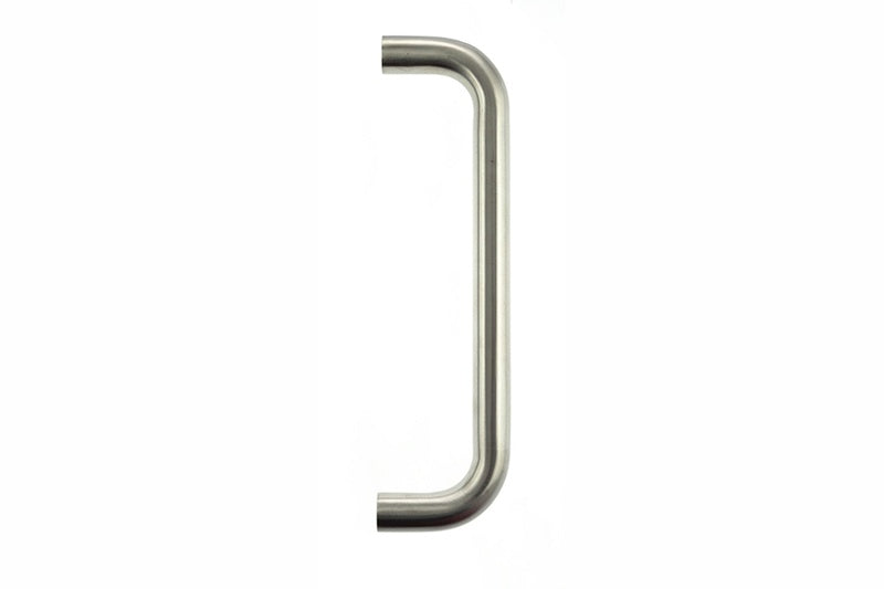 Atlantic D Pull Handle [Bolt Through] 600mm x 19mm - Satin Stainless Steel - Each