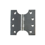 Atlantic (Solid Brass) Parliament Hinges 4" x 2" x 4mm - Polished Chrome - Pair