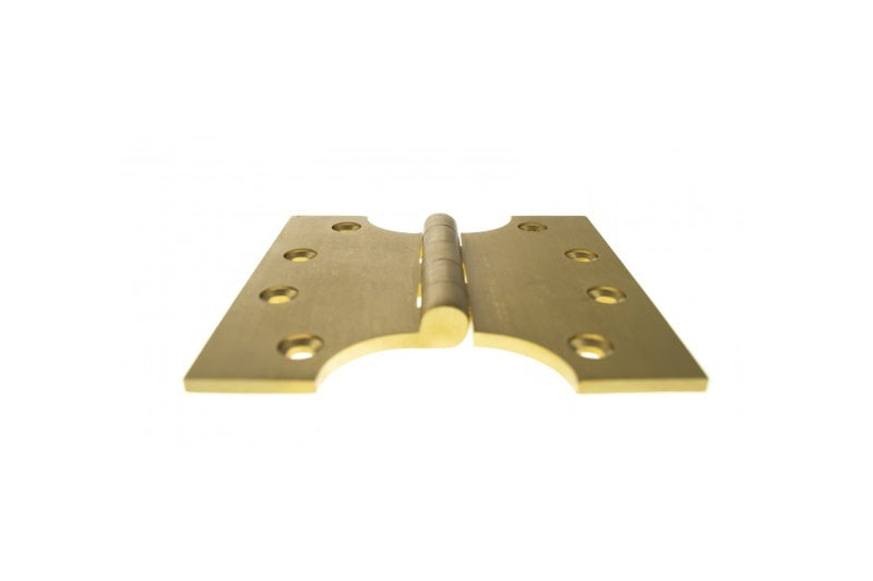 Atlantic (Solid Brass) Parliament Hinges 4" x 2" x 4mm - Satin Brass - Pair