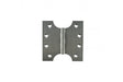 Atlantic (Solid Brass) Parliament Hinges 4" x 2" x 4mm - Satin Chrome - Pair