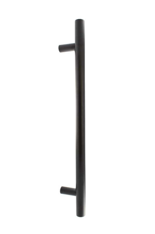 Atlantic T Bar Pull Handle [Bolt Through] 1200mm x 32mm - Matt Black - Each