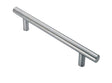 Atlantic T Bar Pull Handle [Bolt Through] 1200mm x 32mm - Satin Stainless Steel - Each