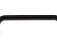 Atlantic D Pull Handle [Bolt Through] 150mm x 19mm - Matt Black - Each