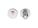 TURN & RELEASE WITH INDICATOR ON CONCEALED FIX ROUND ROSE (4.9 X 67MM SPINDLE) - POLISHED CHROME - 51MM - SET