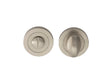 TURN & RELEASE ON CONCEALED FIX ROUND ROSE (4.5 X 60MM SPINDLE) NIS (SATIN NICKEL) - SATIN NICKEL - 52MM - SET