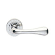 ASTRO LEVER ON CONCEALED FIX ROUND ROSE CRO (POLISHED CHROME) - POLISHED CHROME - 51MM - PAIR