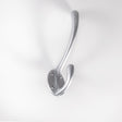 HEAVY ARCHITECTURAL QUALITY HAT & COAT HOOK - SATIN CHROME - 143mm - EACH