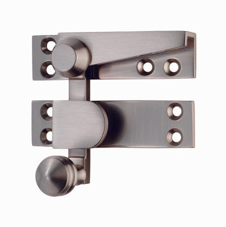 ARCHITECTURAL QUALITY SASH FASTENER (QUADRANT ARM) SATIN NICKEL - SATIN NICKEL - 70MM X 20MM - EACH