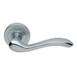 APOLLO LEVER ON CONCEALED FIX ROUND ROSE (ERICA) CSA (SATIN CHROME) - SATIN CHROME - 51MM - PAIR