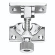 ARCHITECTURAL QUALITY SASH FASTENER (BRIGHTON PATTERN) - POLISHED CHROME - 60mm x 24.5mm - EACH