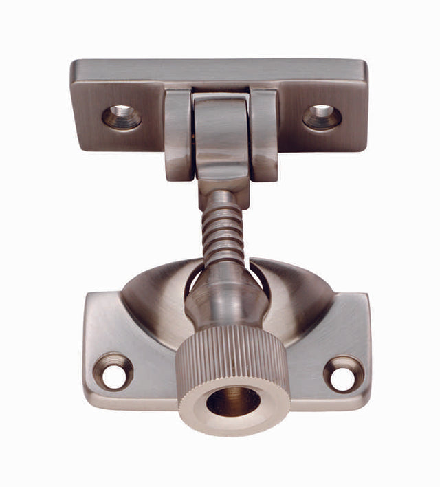 ARCHITECTURAL QUALITY SASH FASTENER (BRIGHTON PATTERN) - SATIN NICKEL - 60mm x 24.5mm - EACH