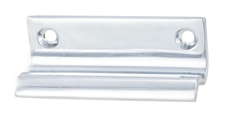 SASH WINDOW LIFT C/W SCREWS - POLISHED CHROME - 64mm - EACH