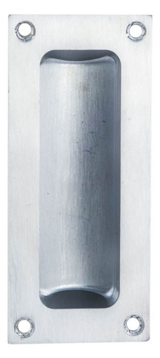 FLUSH PULL - SATIN CHROME - 102 X 45 MM - EACH