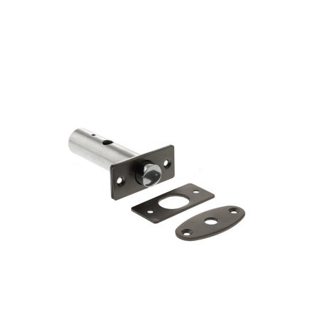 Atlantic Rack Bolt 31mm backset - Matt Gun Metal - Each