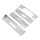 EASI - T REBATE SET (DEADLOCK) BS LEVER LOCK 13MM - SATIN STAINLESS STEEL - EACH