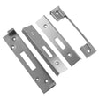 EASI - T REBATE SET ((DEADLOCK) BS CYLINDER LOCK 13MM - SATIN STAINLESS STEEL - EACH