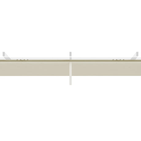 Outsunny Retractable Pergola Cover, 3.5 x 2.6 m Replacement Canopy Fabric for 4 x 3 m Frame, Roof Top Only, Cream White