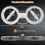 12 LBS Burn Machine Arm Workout Equipment with Adjustable Resistance