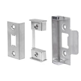 EASI T REBATE SET FOR TLS TUBULAR LATCH 13MM WRAP AROUND ( SATIN STAINLESS STEEL ) - SATIN STAINLESS STEEL - 13 - EACH