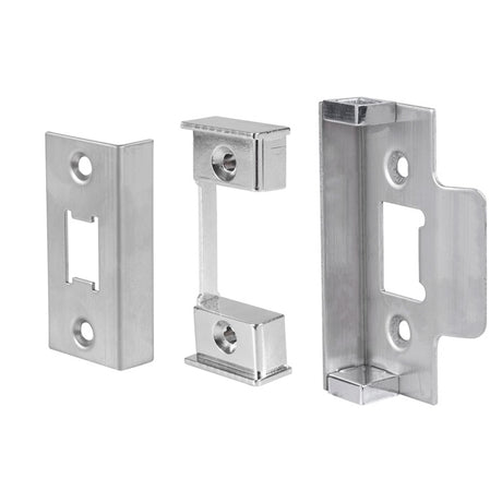 EASI T REBATE SET FOR TLS TUBULAR LATCH 13MM WRAP AROUND ( SATIN STAINLESS STEEL ) - SATIN STAINLESS STEEL - 13 - EACH