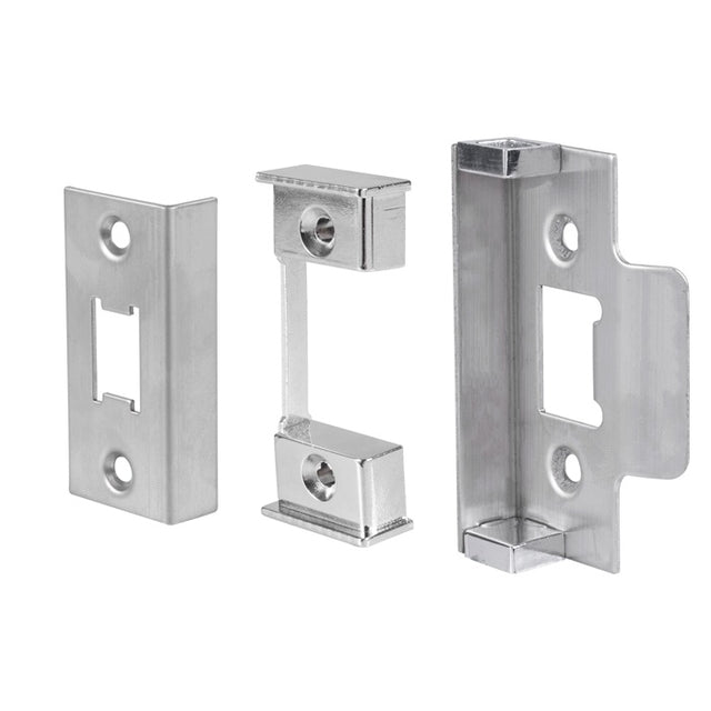 EASI T REBATE SET FOR TLS TUBULAR LATCH 13MM WRAP AROUND ( SATIN STAINLESS STEEL ) - SATIN STAINLESS STEEL - 13 - EACH