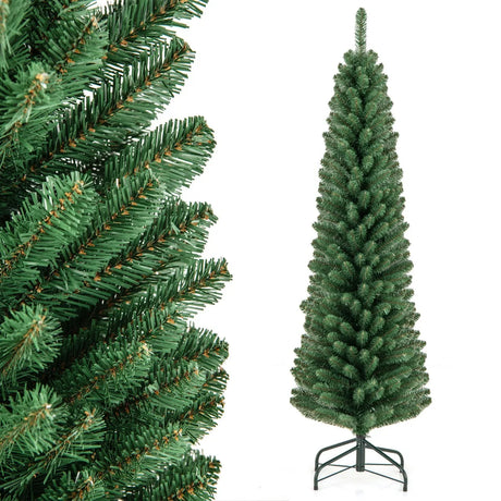 Artificial Christmas Tree with Quick Shape Technology and  Lush Branch Tips-5FT