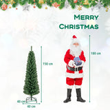 Artificial Christmas Tree with Quick Shape Technology and  Lush Branch Tips-5FT
