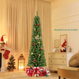 Artificial Christmas Tree with Quick Shape Technology and  Lush Branch Tips-6FT