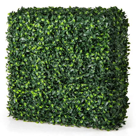 Artificial Boxwood Privacy Fence with Realistic PE Leave for Living Room and Patio