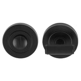 SYNTAX TURN & RELEASE ON CONCEALED FIX ROUND ROSE - Matt Black - Each