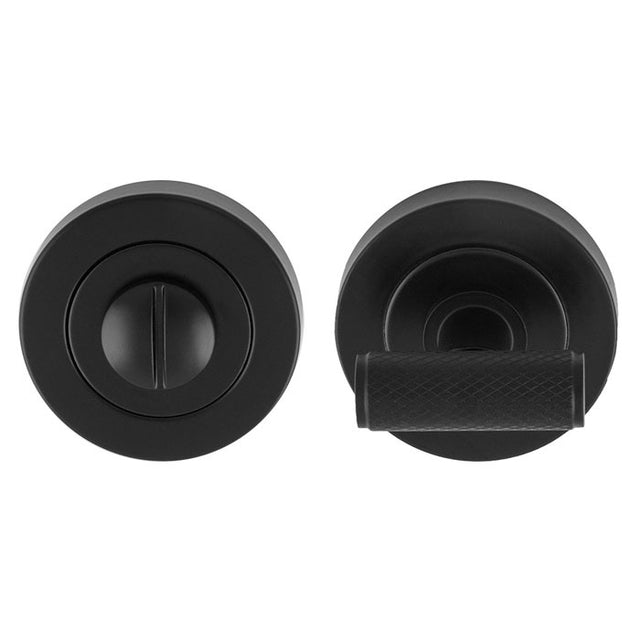 SYNTAX TURN & RELEASE ON CONCEALED FIX ROUND ROSE - Matt Black - Each