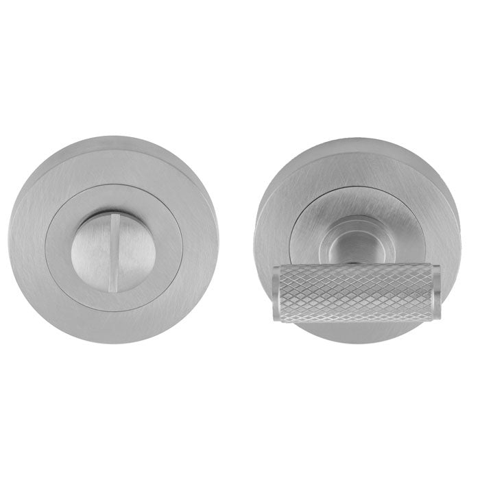 SYNTAX TURN & RELEASE ON CONCEALED FIX ROUND ROSE - Satin Chrome - Each