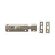Atlantic Solid Brass Surface Door Bolt 4" - Satin Nickel - Each