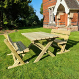 ASHCOMBE TABLE SET SEATS 4