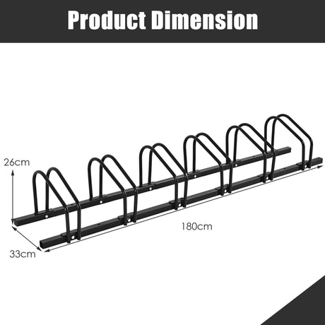 6 Bicycle Storage Rack for Children Bike