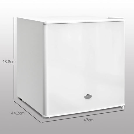 HOMCOM 35L Mini Freezer, -24 to -14 Temperature - White