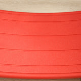 ZONEKIZ Balance Board Kids Wobble Board, Stepping Stone, Montessori Toy for Children, Nursery Toy, for Ages 3-6 Years, 82 x 27.5 x 19.5cm - Red