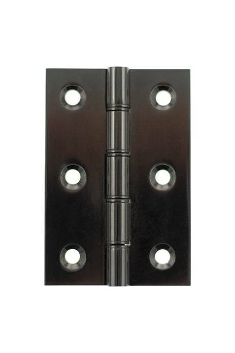 Atlantic Washered Hinges 3" x 2" x 2.2mm - Black Nickel - Pair