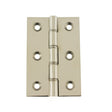 Atlantic Washered Hinges 3" x 2" x 2.2mm - Polished Nickel - Pair