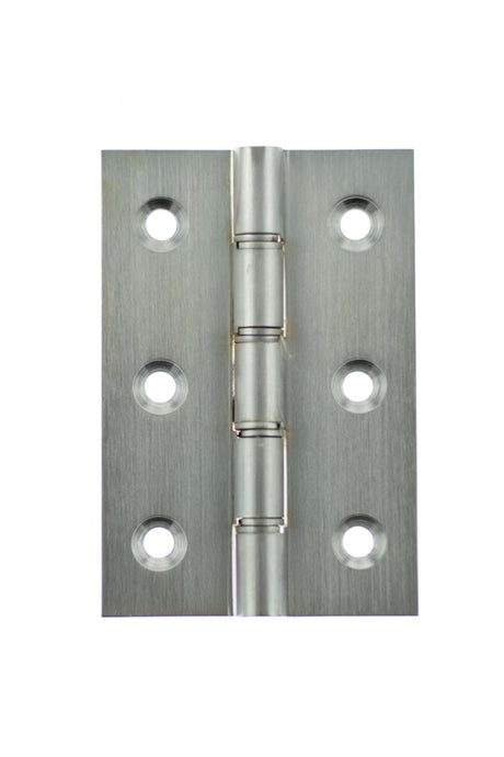 Atlantic Washered Hinges 3" x 2" x 2.2mm - Satin Chrome - Pair