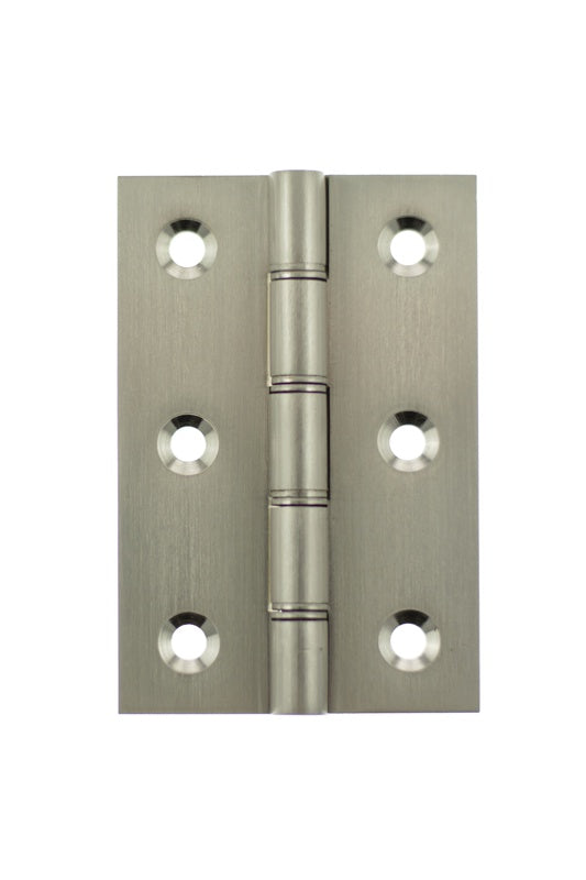 Atlantic Washered Hinges 3" x 2" x 2.2mm - Satin Nickel - Pair